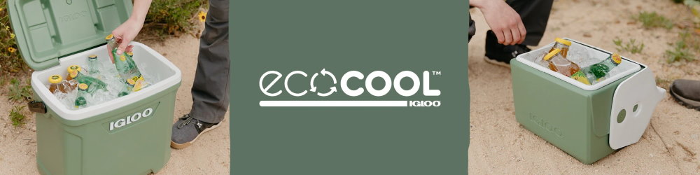 Igloo ECOCOOL Recycled Plastic Eco Friendly UK Cool Box
