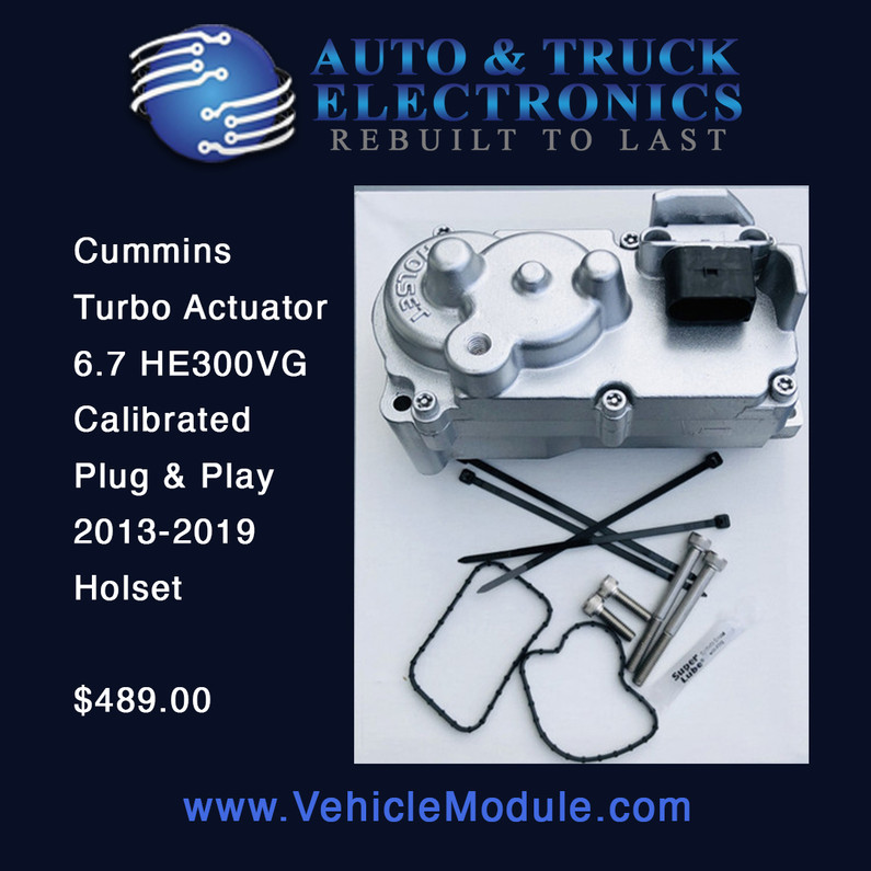 ​Get Back on the Road with Our Remanufactured Dodge Cummins Turbo Actuator