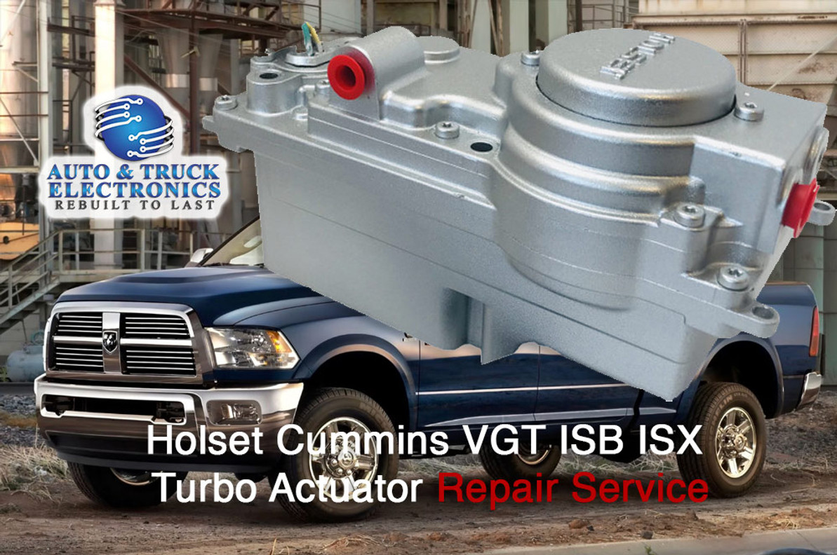 ​Holset Cummins VGT ISB ISX Turbo Actuator Repair Service: A Cost-Effective Solution to Get Your Engine Running Smoothly