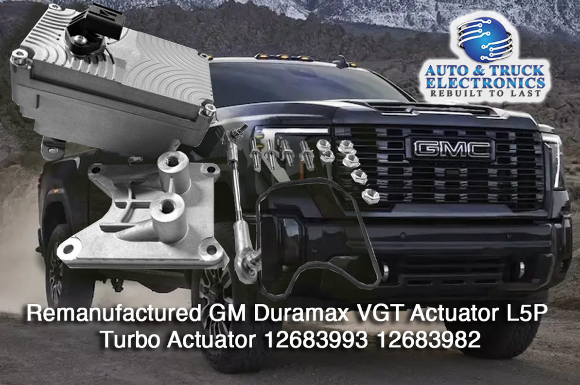 Improve Fuel Efficiency and Power: The Benefits of Replacing Your GM Duramax VGT Actuator with 12683993 12683982
