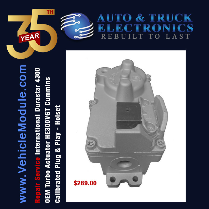 Repair Service for International Durastar 4300 OEM Turbo Actuator: A Cost-Effective Solution