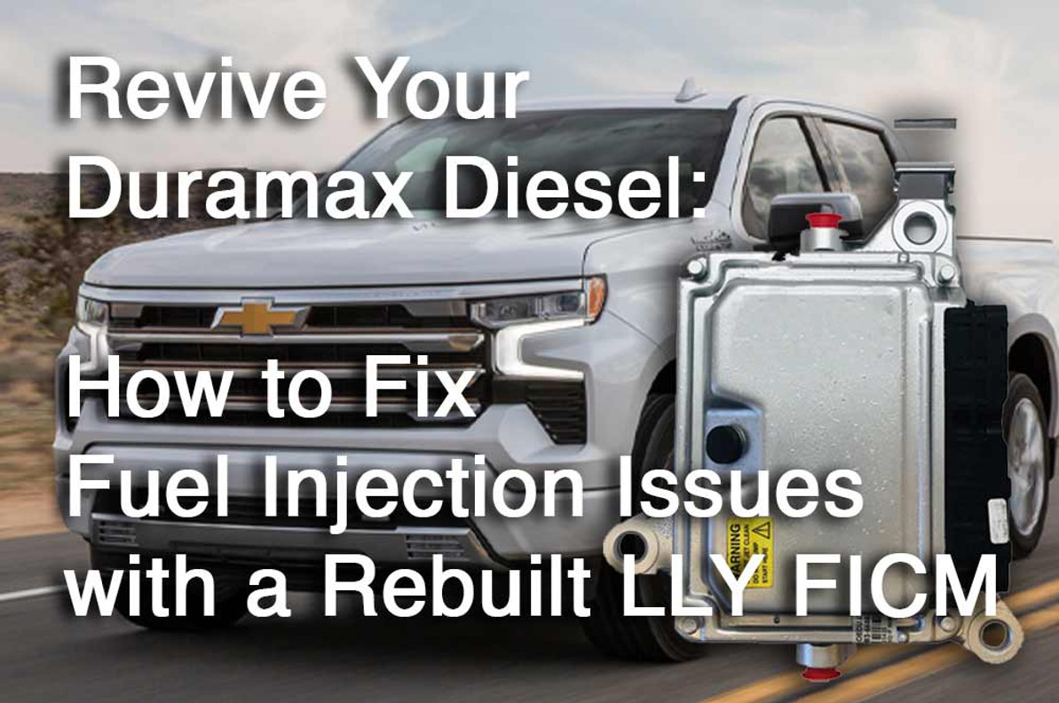 Revive Your Duramax Diesel: How to Fix Fuel Injection Issues with a Rebuilt LLY FICM