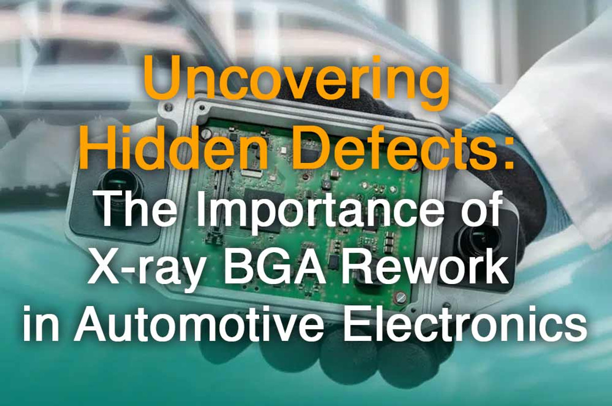 Uncovering Hidden Defects: The Importance of X-ray BGA Rework in Automotive Electronics