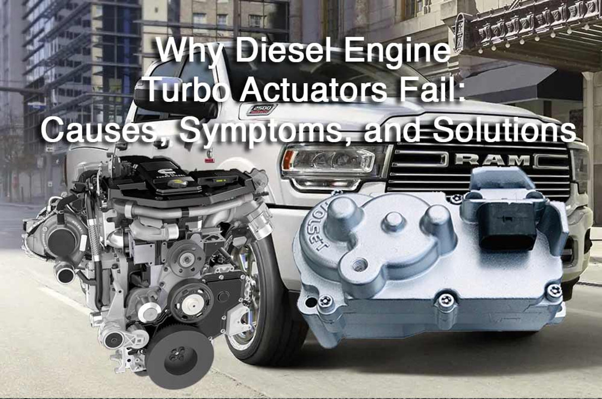 Why Diesel Engine Turbo Actuators Fail: Causes, Symptoms, and Solutions