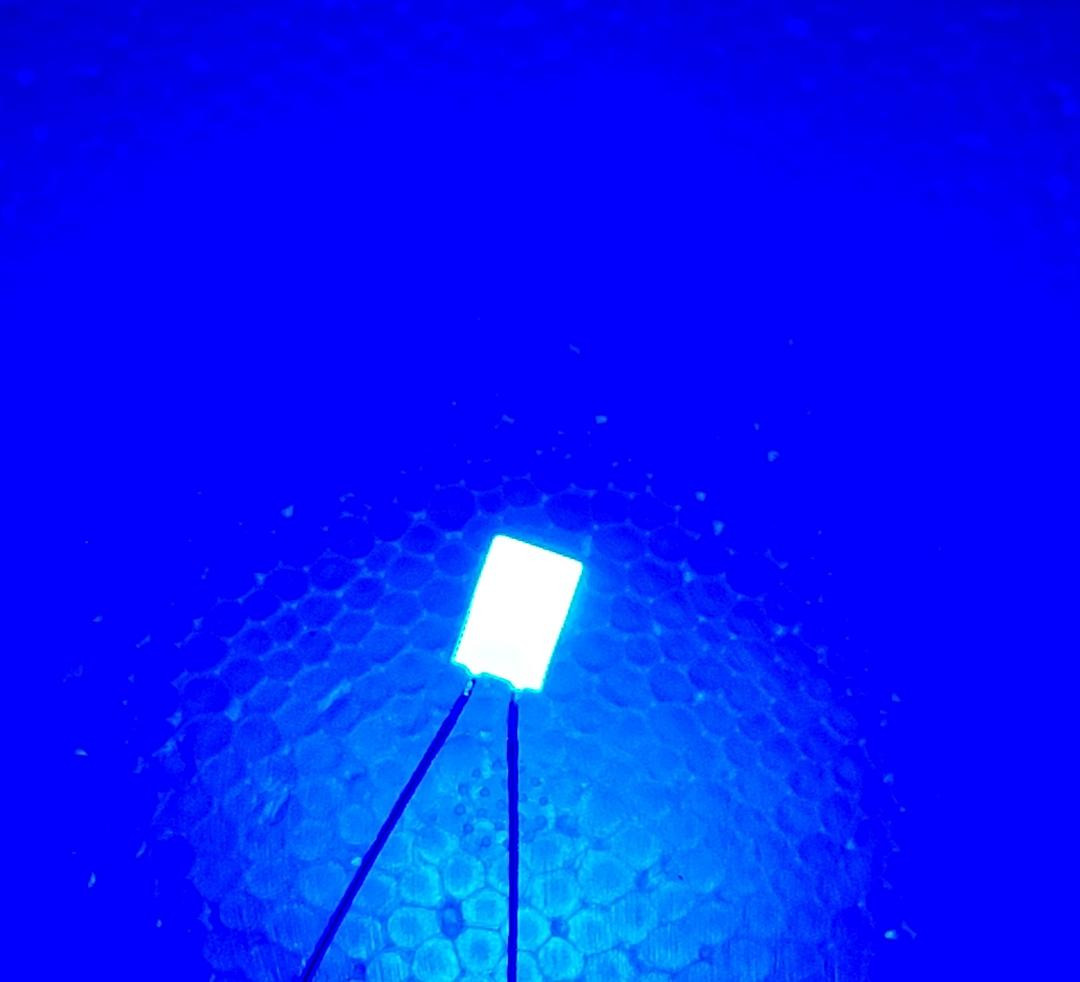 25 PC Bright Blue 12V Ice Cube LED 5mm works in Instrument Cluster ...