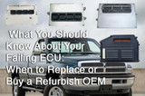  What You Should Know About Your Failing ECU: When to Replace or Refurbish