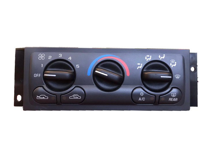 1997 - 2002 Chevrolet Corvette Manual Climate Control Module bfi