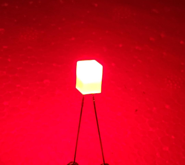25 PC Red Bright Red 12V Ice Cube LED 5mm works in Instrument Cluster Accessories NEW