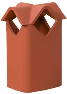 13" x 18" Diamond Clay Chimney Pot 13" x 18" Diamond Clay Chimney Pot