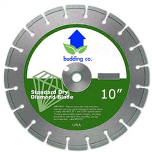 10" Dry Diamond Blade Segmented Rim