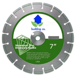 7" Dry Diamond Blade Segmented Rim
