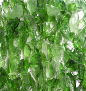 Green Decorative Fire Pit Glass Green Decorative Fire Pit Glass