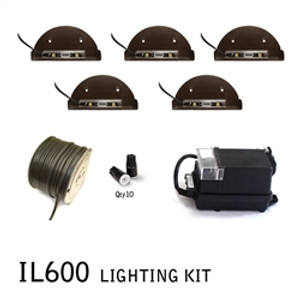 IL600 LED Retro Integral Wall & Step Lighting Kit IL600 LED Retro Integral Wall & Step Lighting Kit