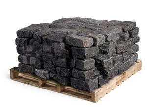 black Belgium block pallet