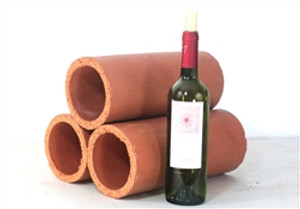 Wine Cellar System - 100 Round Wine Rack Pallet Wine Cellar System - 100 Round Wine Rack Pallet