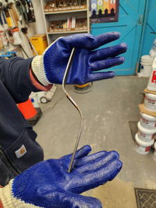 Rose flat slicker 3/4x7/8