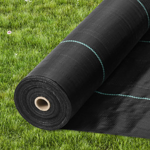 VEVOR 13FTx108FT Premium Heavy Duty Weed Barrier Landscape Fabric, 5OZ Woven Geotextile Fabric Under Gravel, High Permeability for Weed Blocker Weed Mat, Driveway Fabric, Weed Control Garden Cloth VEVOR 13FTx108FT Premium Heavy Duty Weed Barrier Landscape Fabric, 5OZ Woven Geotextile Fabric Under Gravel, High Permeability for Weed Blocker Weed Mat, Driveway Fabric, Weed Control Garden Cloth