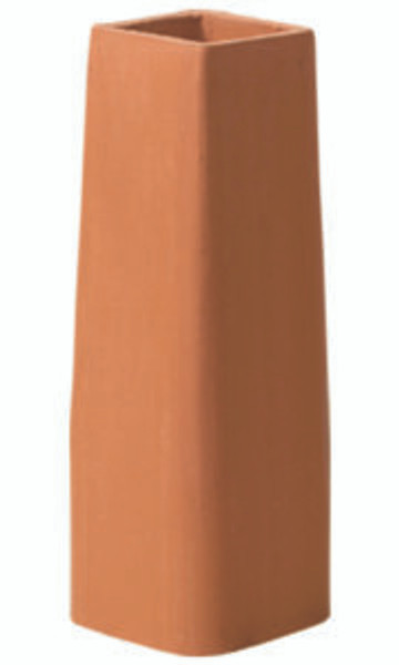 8.5" x 8.5" Classic Clay Chimney Pot