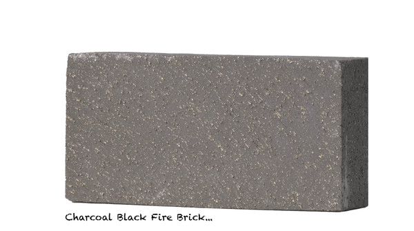 Charcoal Black Fire Brick Full Size