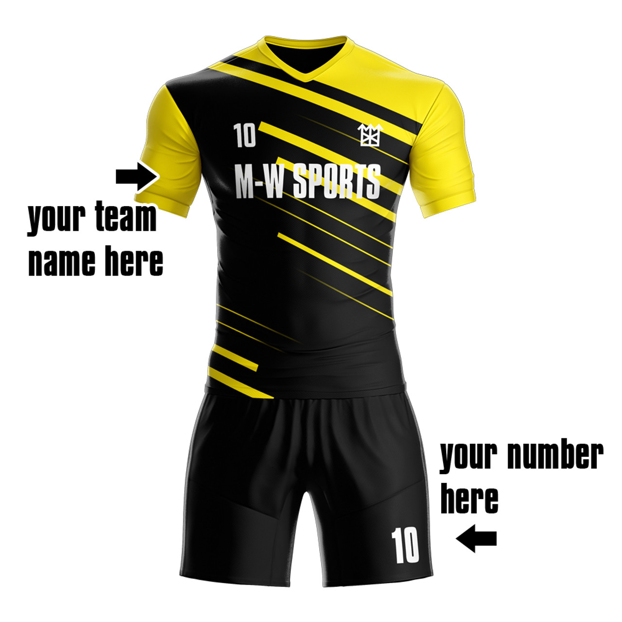 100% Polyester Team Football Jersey Sublimated Soccer Jersey