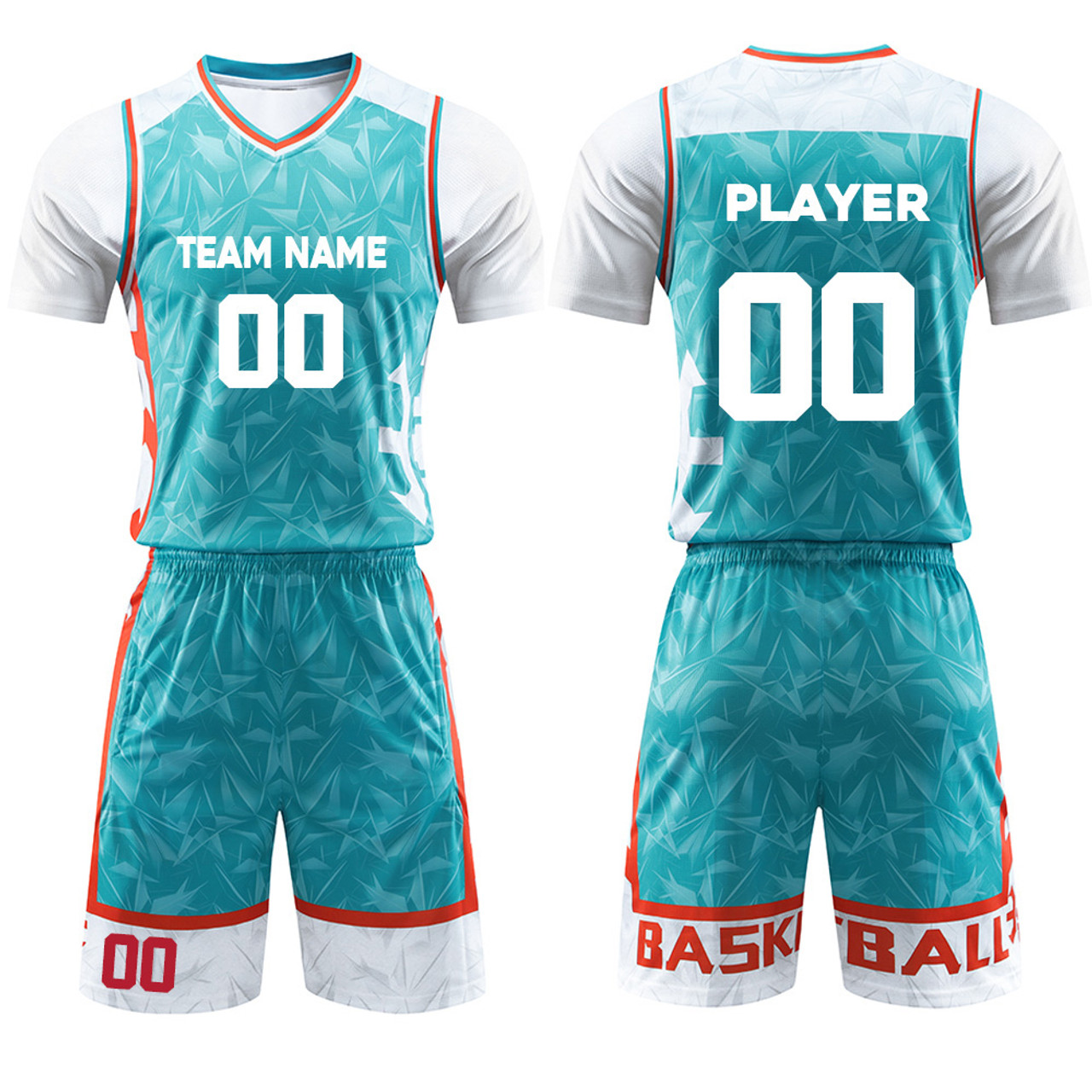 custom team basketball jerseys instock unifroms print with name and number  ,kids&men's basketball uniform12