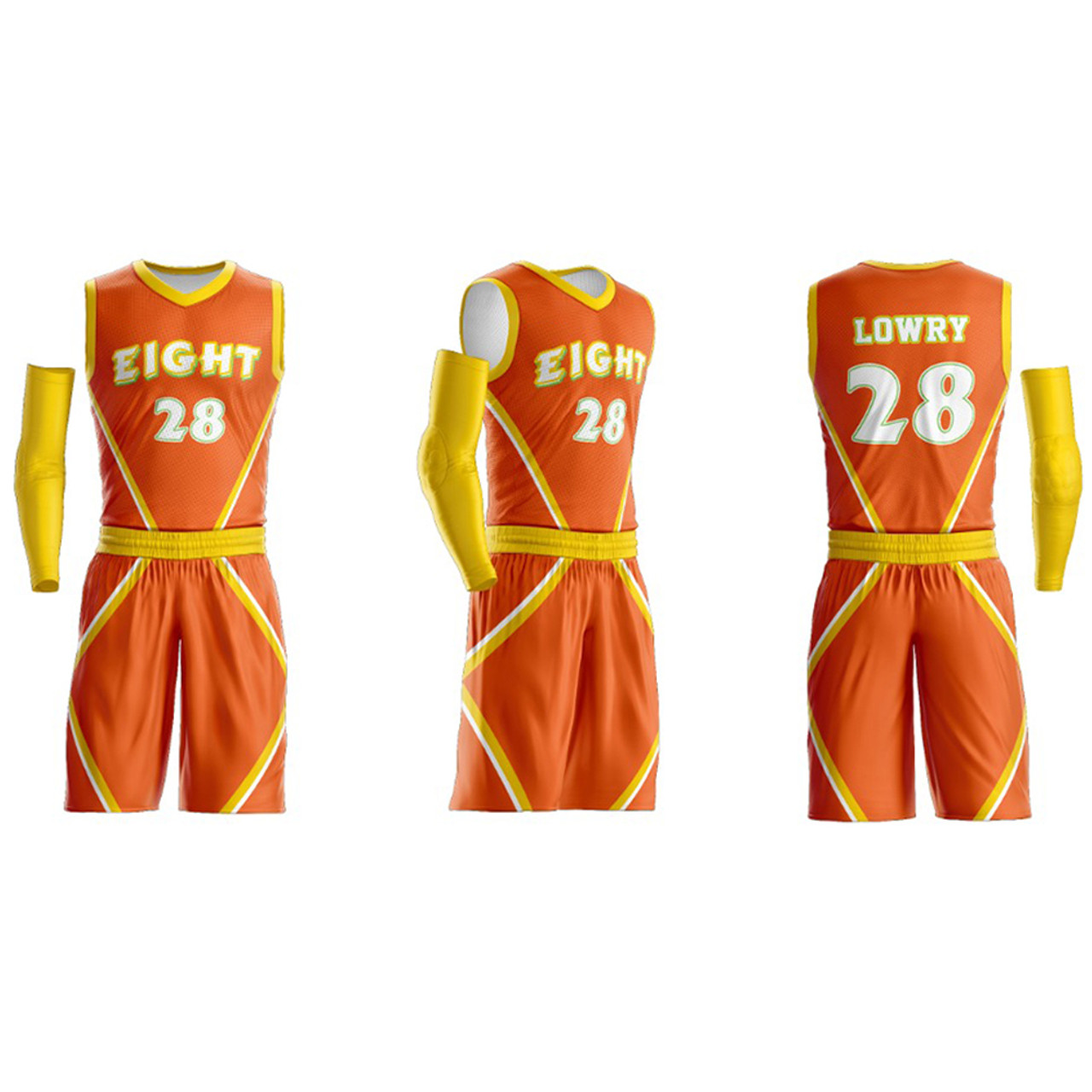  JiAo point Custom Basketball Jersey Reversible Printed Team  Name and Number Personalized Sports Uniform for Men/Youth Orange : ביגוד,  נעליים ותכשיטים