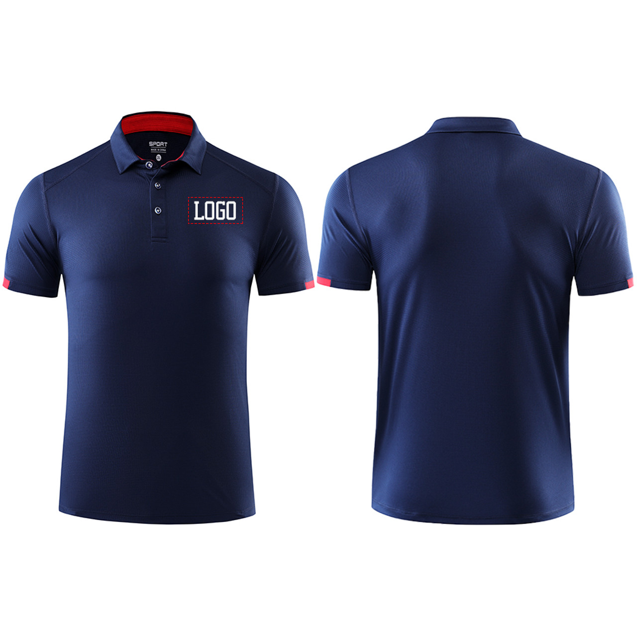 custom polo shirts with your logo customize men's shirt for team club