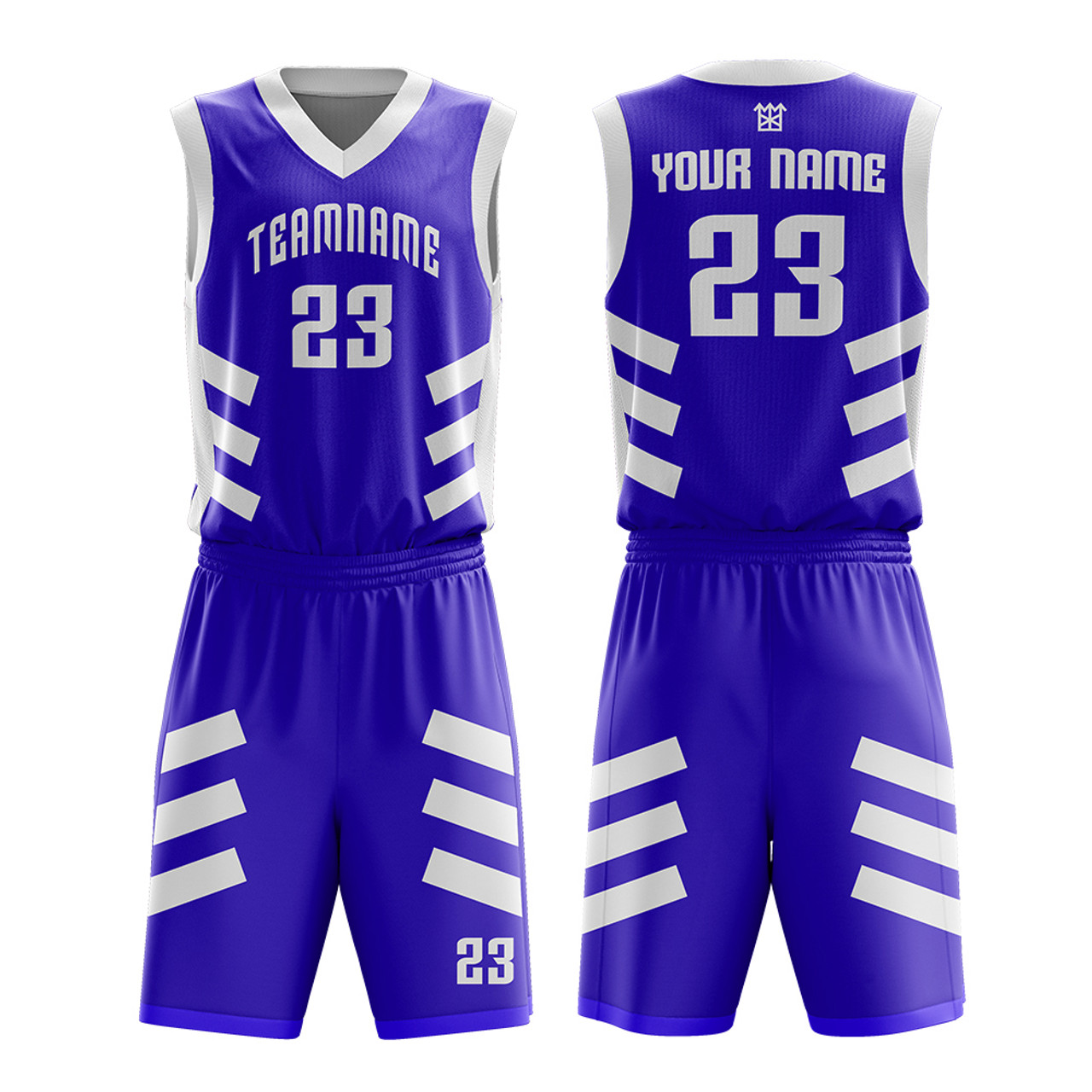 blue and purple jersey