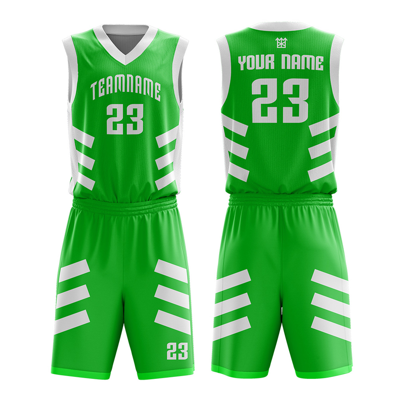 basketball jersey design color green