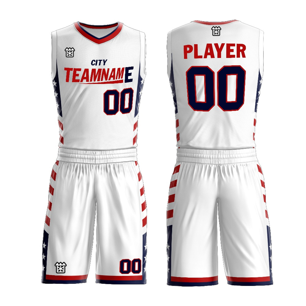 Customize International Reversible Basketball Jerseys With Numbers