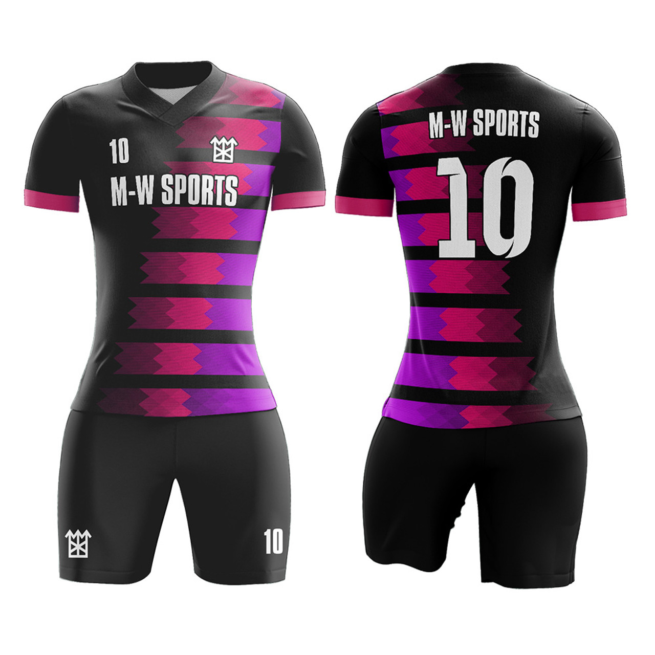 pink soccer kits