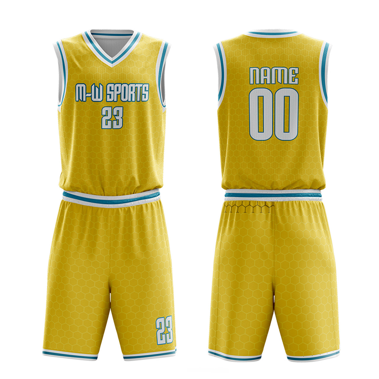 Plain Blue Custom Youth Basketball Uniforms | YoungSpeeds Mens