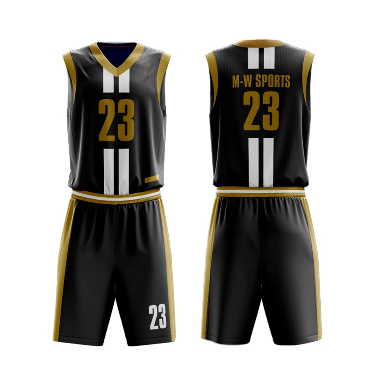 Latest Basketball Uniforms Striped Sublimation Printed Design ...