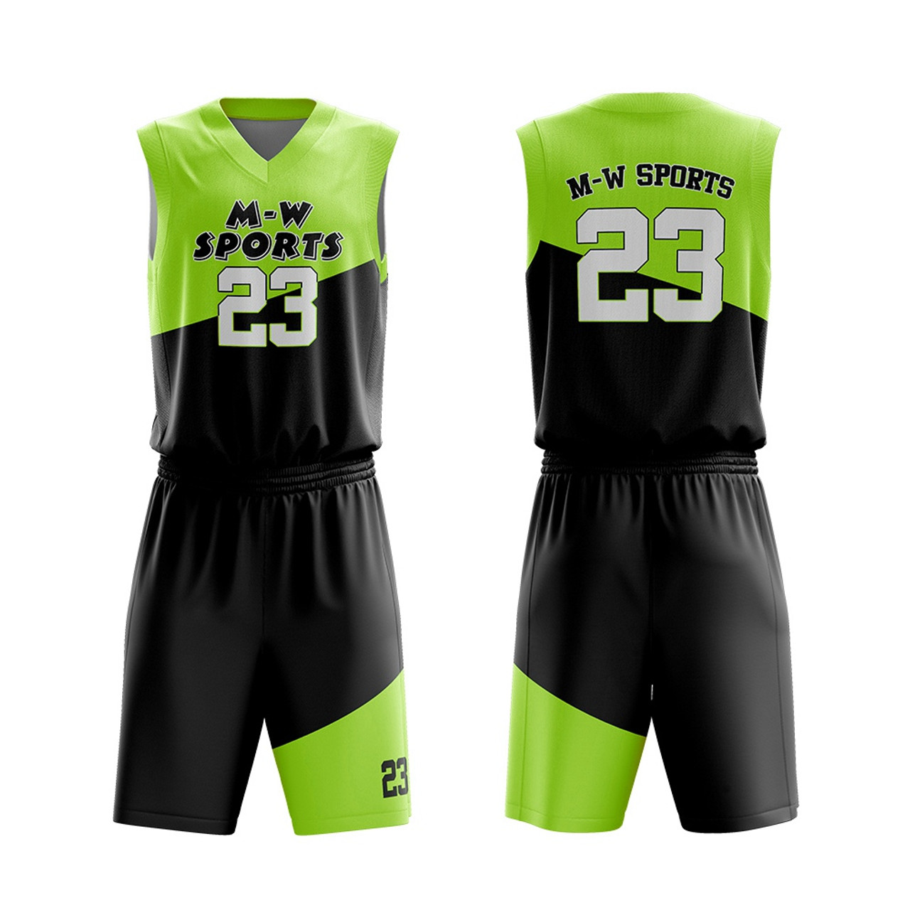 Buy M-W Sports CustomYo Basketball Jerseys 2020 Design Full