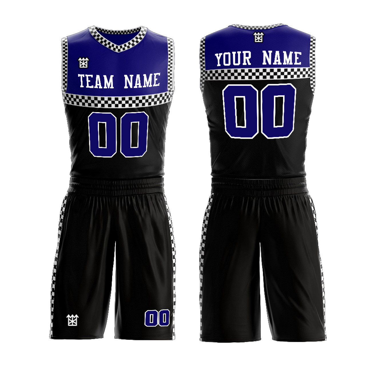 SUBLIMATED BASKETBALL JERSEY (MENS) - YOUR DESIGN - JerseyTron