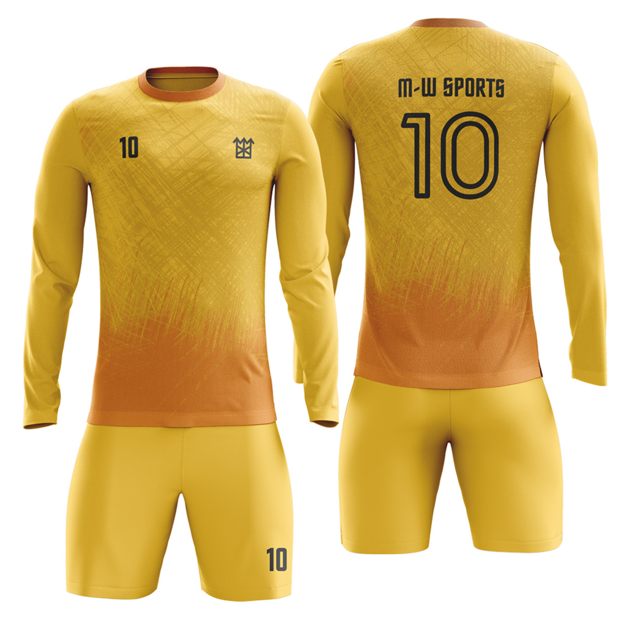  Victory long-sleeve soccer goalie jersey customized with your  name and number : Clothing, Shoes & Jewelry