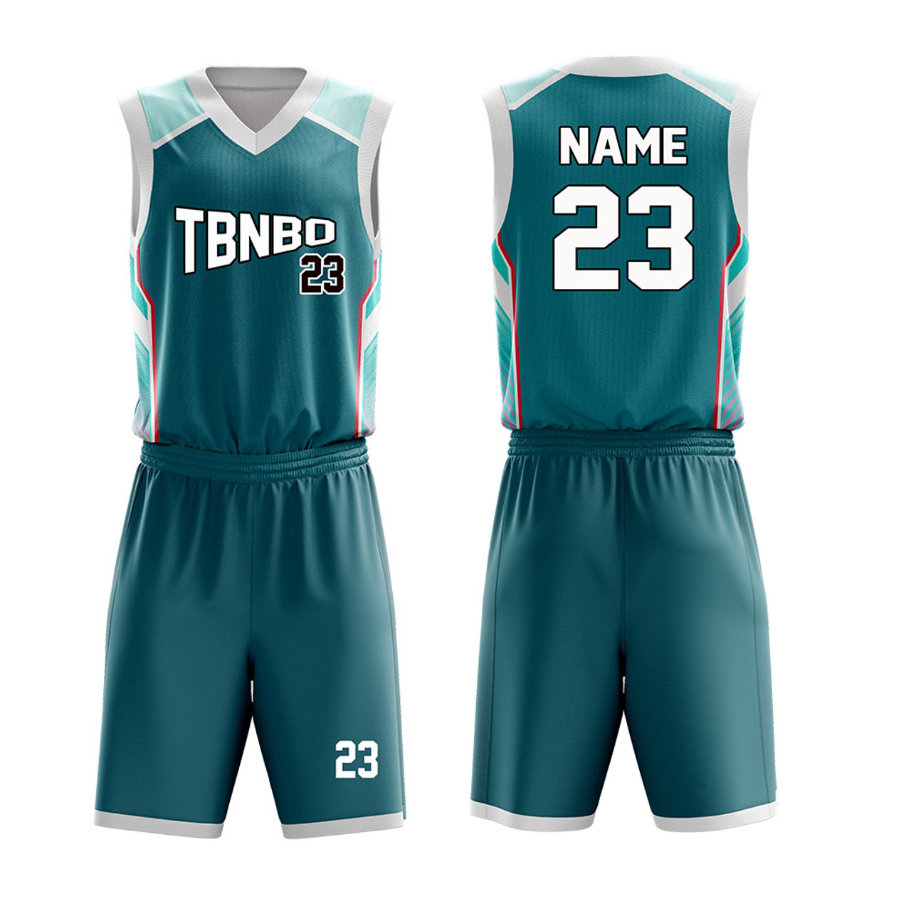 Dry Fit Breathable Basketball Uniforms Custom Logo Sublimated