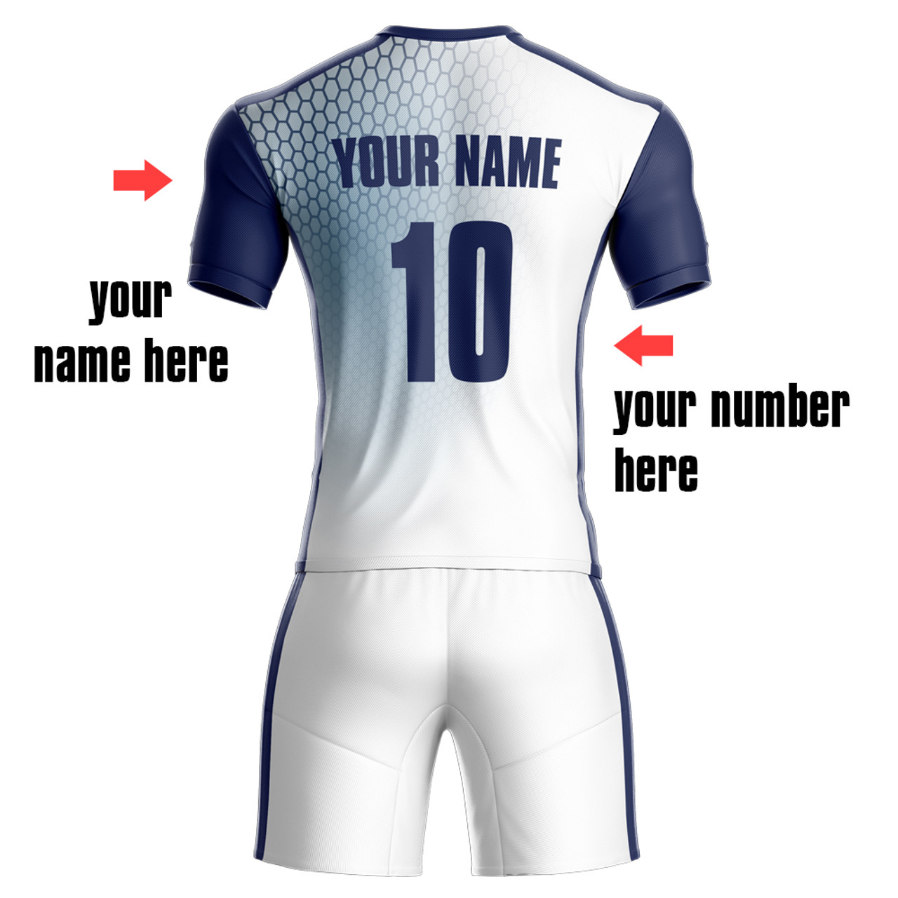 Custom women's soccer jerseys, personalized teamwear