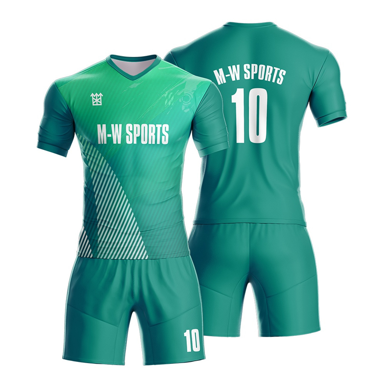New Season Soccer Player Sportswear Customized Logo Name Number ...