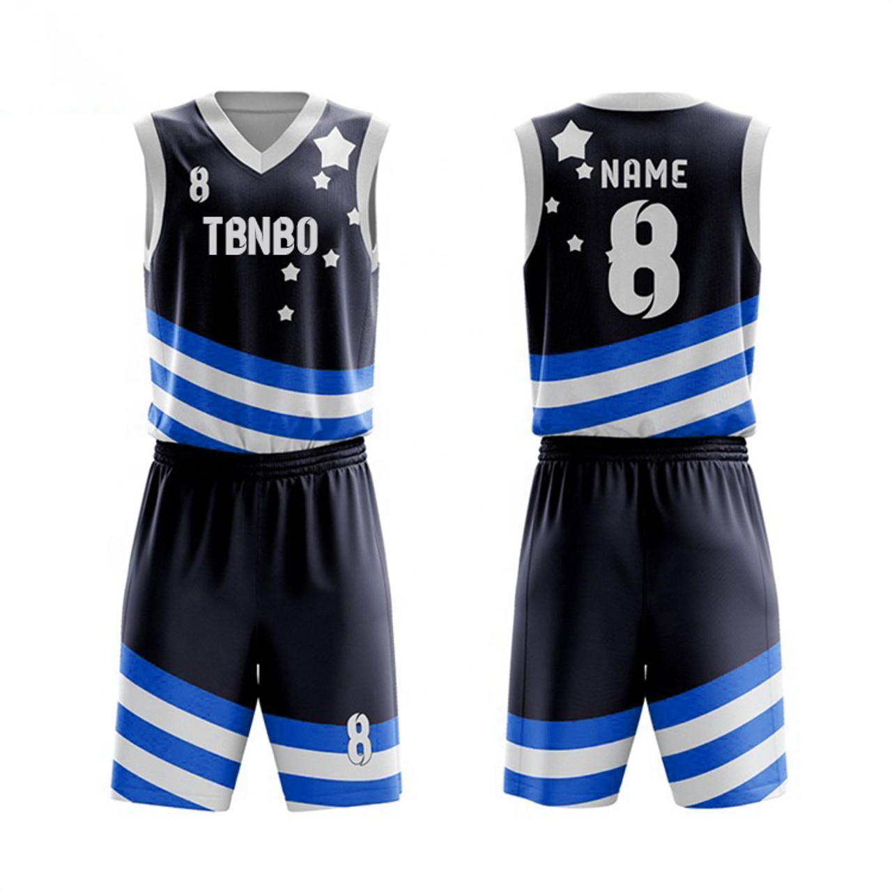 youth basketball jersey set