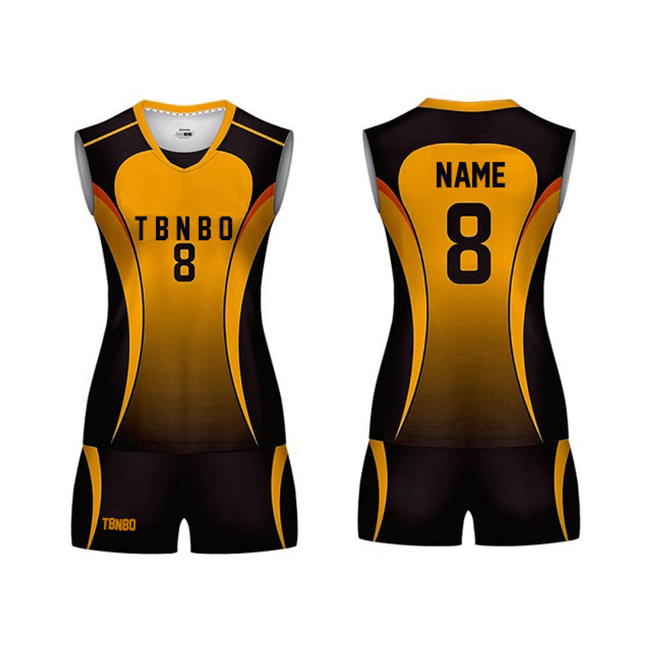 volleyball sublimation jersey sleeveless