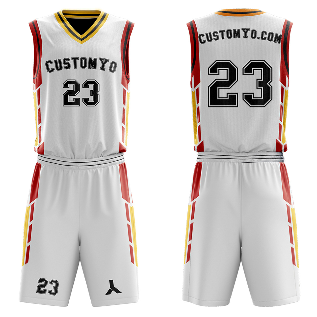 Custom Design Full Sublimated Fluorescence Basketball Jersey