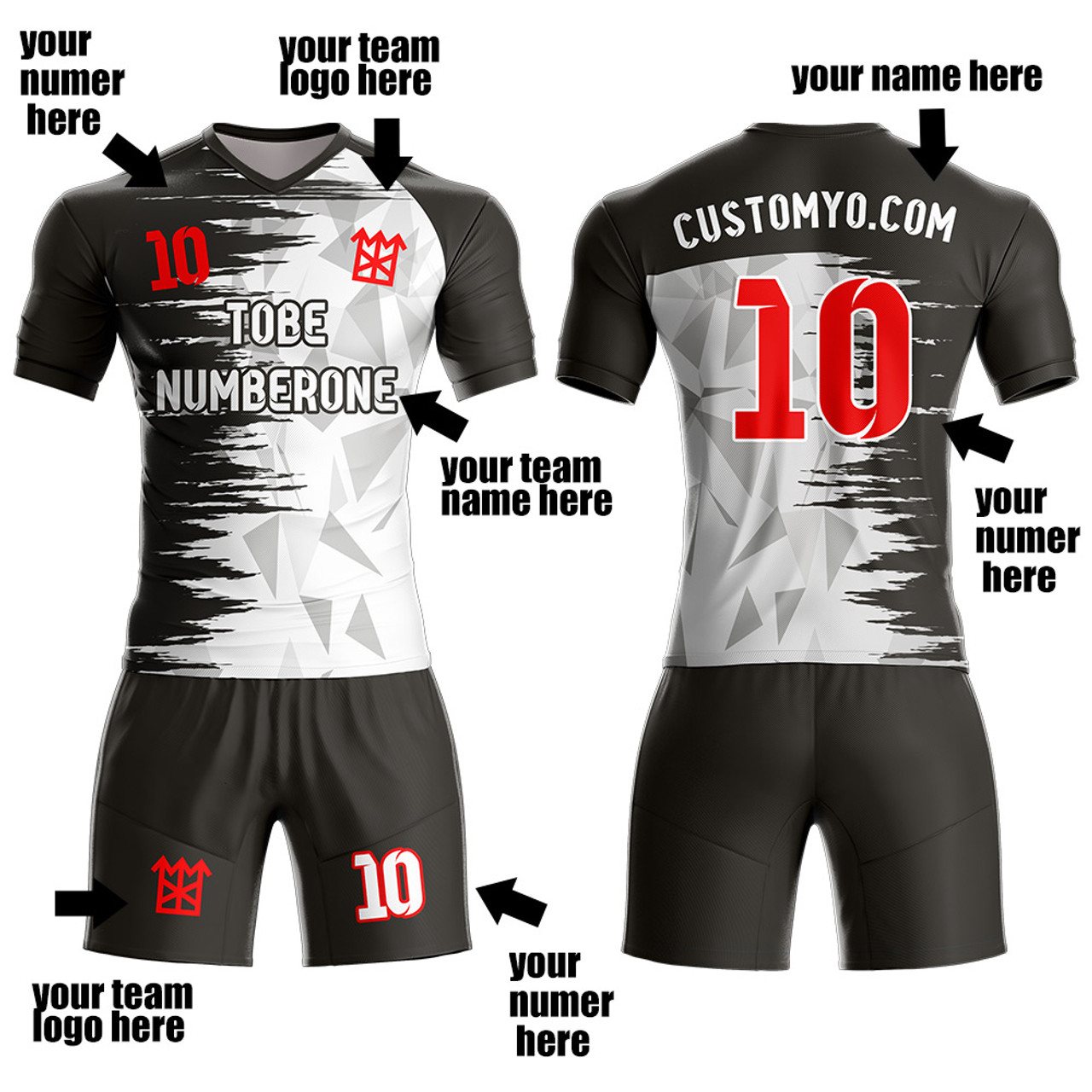 Custom Football Uniforms for Men and Kids Football Teams
