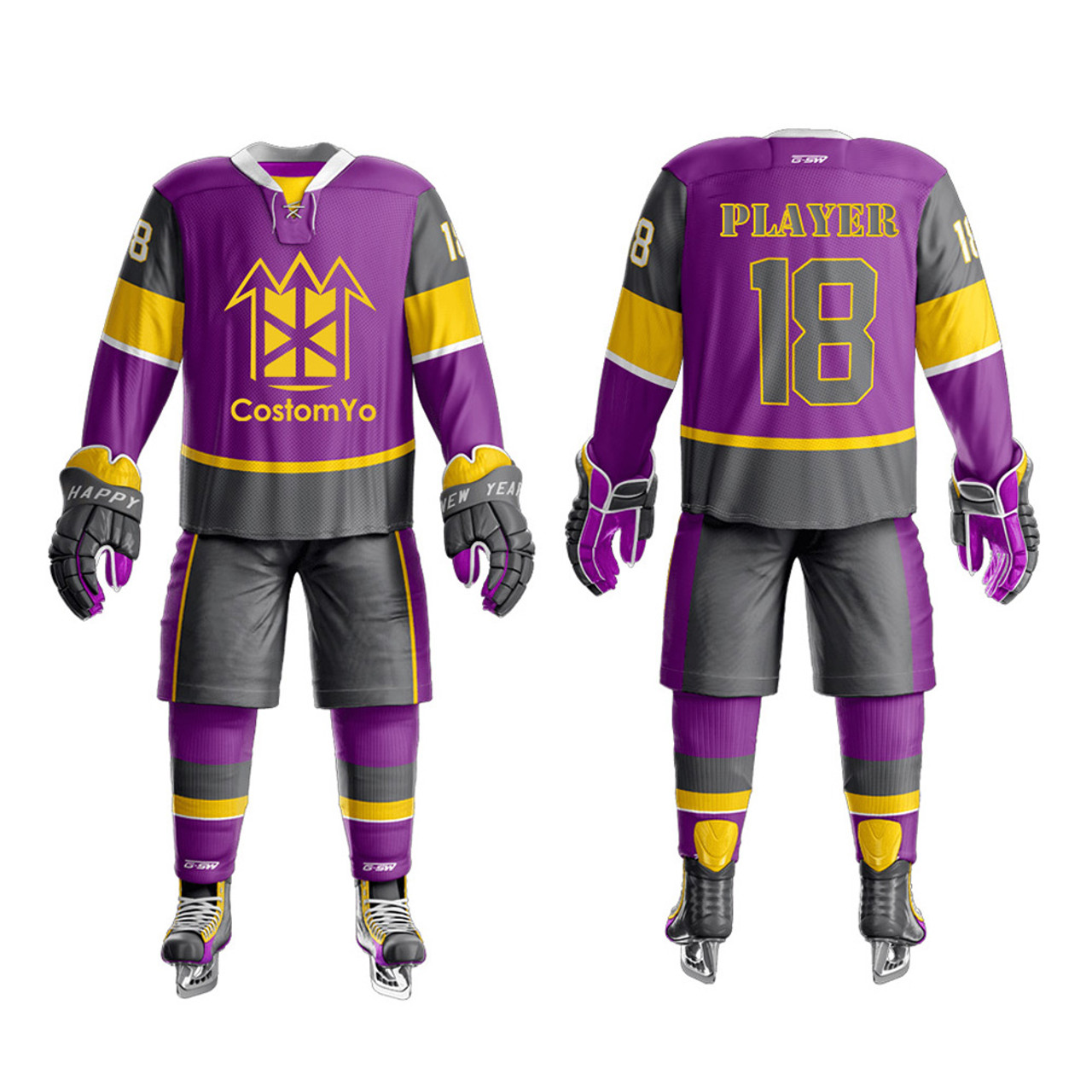 Custom Ice Hockey Team Uniforms and Ice Hockey Jerseys