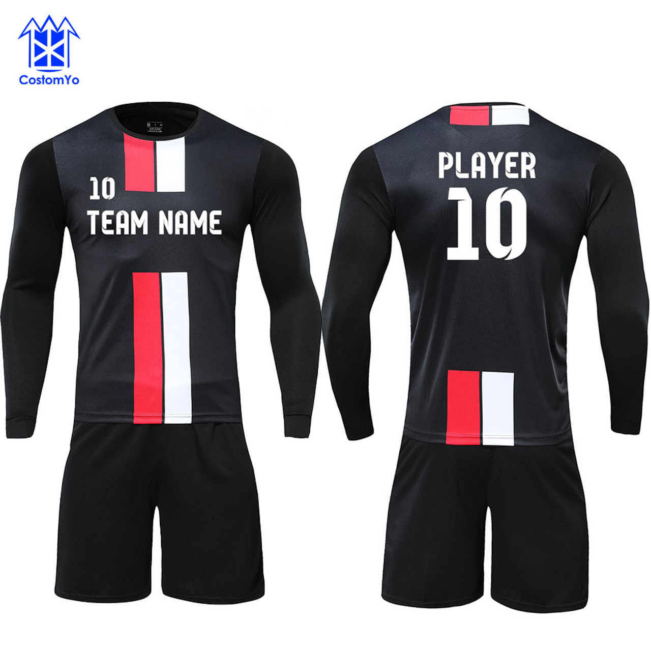 Custom soccer Shirts & shorts printed Any Name & 8103Number other