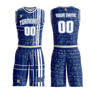 Sublimated Royal Blue Basketball Jersey