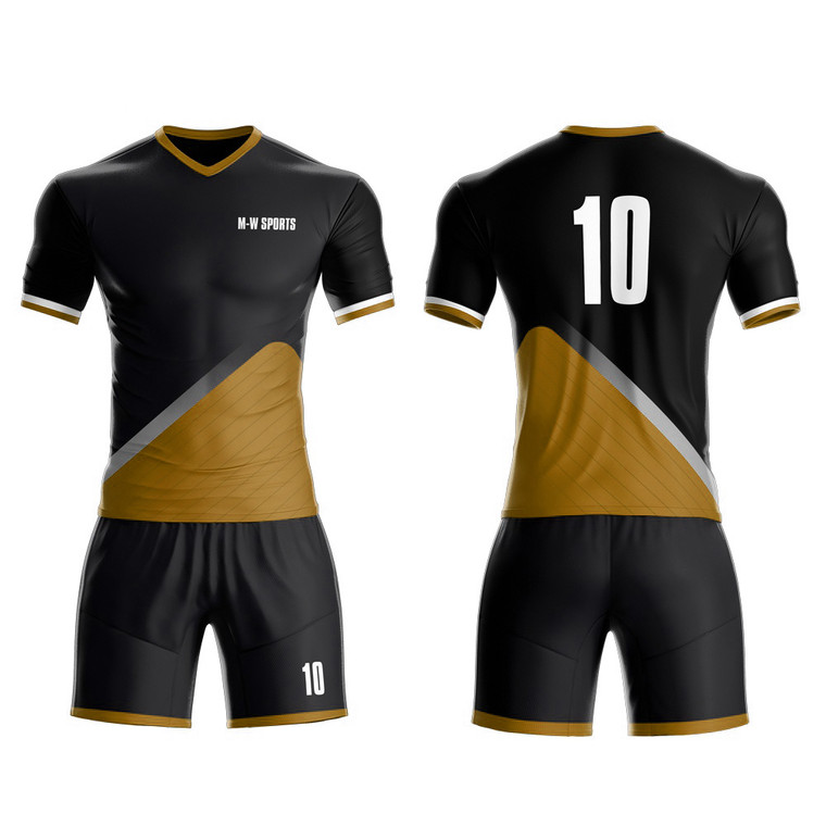 Top Quality Customized 100% Polyester Football Kits Sublimated Soccer ...