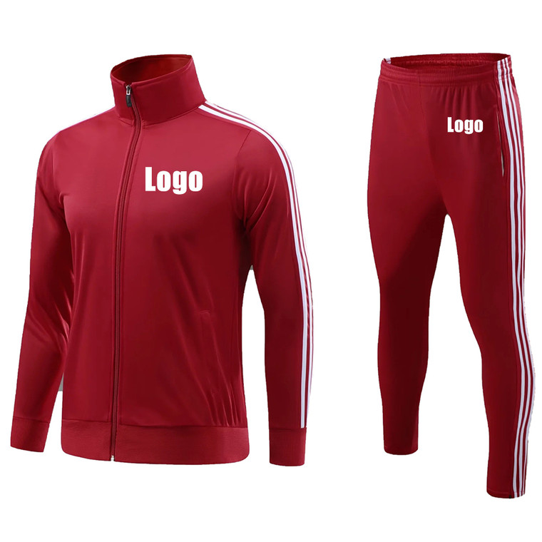 Design Your Own Tracksuit Custom Clothing Top And Bottom Sets Mens ...
