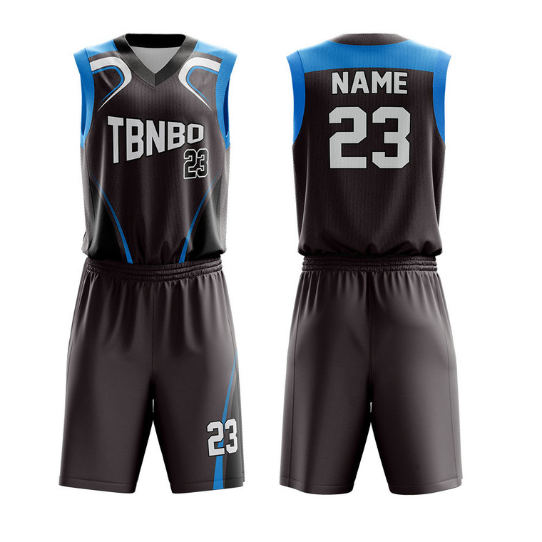 Youth Basketball Team Uniforms Sublimation Digital Printing Basketball ...