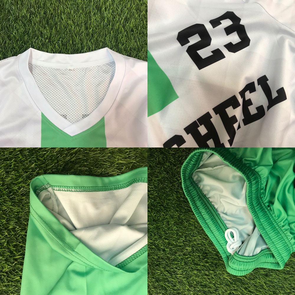 Professional Custom Design Team Sportswear Sublimation Triangle Pattern  Football Soccer Jerseys